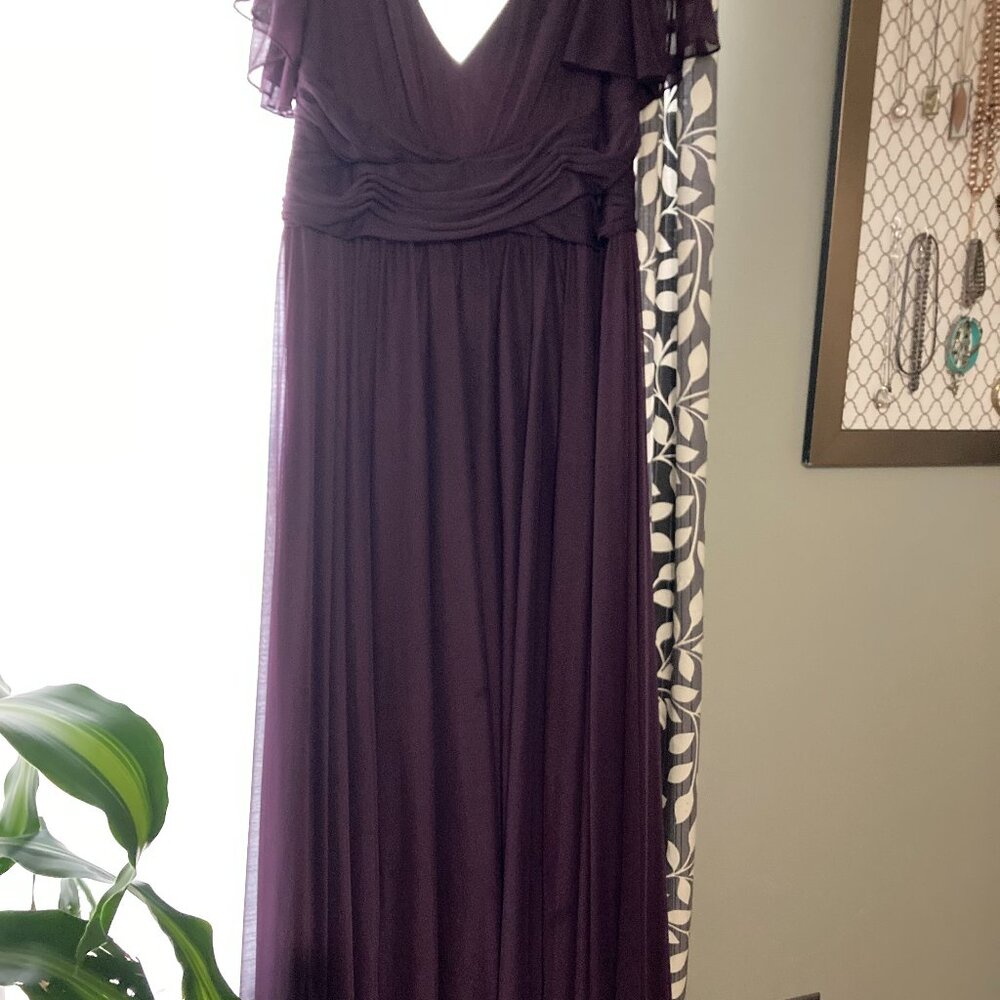 Plum Bridesmaids Dress